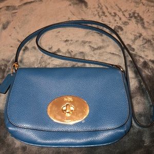 Coach Liv Clutch Crossbody In Pebble Leather 52896